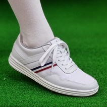 아놀드파마 국산 소가죽 메쉬 골프화 스파이크리스 필드용 연습용 스니커즈 골프운동화 골프신발