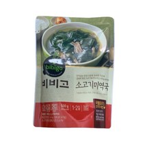 CJ제일제당 비비고 소고기 미역국 500g 12개