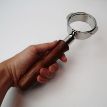 바텀리스 포터필터 58mm E61 너도밤나무 바스켓 포함 CRM3605 씨메 마누스, 3. 로즈월넛(바스켓 포함)