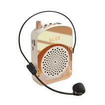 가이드용 마이크 스피커 앰프 선생님 송수신기 진행자, 유선 버전 (유성 페인트 화이트)