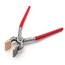 플랫 노즈 가죽 에지 플라이어 43mm (3개)