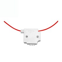 3D프린터 필라멘트 프린터 tpu 펜 가정용 abs1M 런아웃 센서가 있는 3D 프린터 필라멘트 파손 감지 모듈 E, 01 WHITE