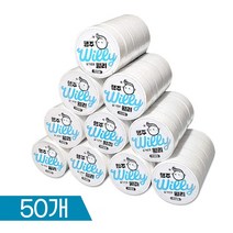 행주 윌리 50개 친환경 일회용 요술행주 카페 주방 키친타올 티슈, 5개, 10개입