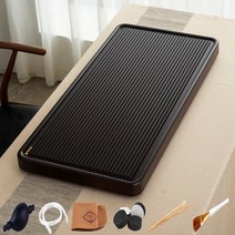 전목차판 찻판 다반 다판 다기세트 차도구 차다기 다도 50- 90cm, 흑산지90*43개