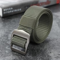 베이직 패브릭 벨트120cm 그린 캐주얼벨트 남성벨트 남자허리띠 남성허리띠 자동벨트 청바지벨트 밀리터리벨트 군용벨트 등산벨트 작업벨트 혁띠 허리끈 남자벨트 면벨트