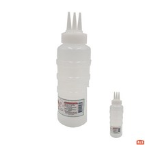 잘라쓰는 푸드 소스병 3구 특대형 700ML 소스통 기름병