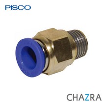 에어 원터치 피팅 휘팅 밸브 부속 PC타입, PC12-PT1/2 (1개) 622-0785, 1개