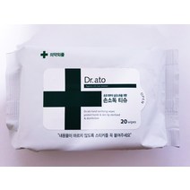 닥터아토 콧물 전용티슈 20매, 단품