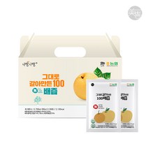 너랑나랑 퓨레가 살아있는 100 배즙 90ml 30포
