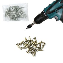 목공용 4mm 접시머리 피스 소포장, 4x18mm(30EA)