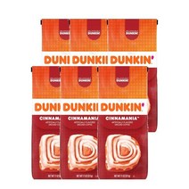 던킨 시나몬 그라운드 커피 11oz Dunkin Cinnamania Ground Coffee, 6팩