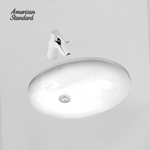 오발린 언더 카운터 세면기 CCAS0470 세면대 교체 매립 부속 아메리칸스탠다드 더타일, 화이트, 오발린 언더 카운터 세면기_CCAS0470
