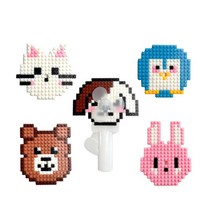 하비 디폼 블럭 동물 선풍기 만들기(5종 택1), 곰, 1개