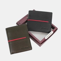 아빠선물용 그립감좋은 중년남성지갑 장년층 수납많은 간편한 부드러운 화려한