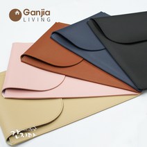 간지아 리빙 가죽 슬림 노트북 케이스 맥북 삼성 LG 11인치 13인치 15인치, 02.블루 네이비
