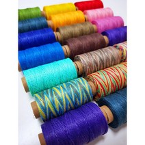 0.7mm 50m 친환경 미니햄프 햄프끈 가죽공예실 햄프실 천연 마끈 매듭공예 폴리싱햄프 팔찌끈, 37.Brown #008