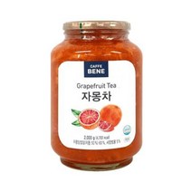 카페베네 과일청 자몽차, 2kg, 1개