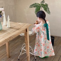 PigPug 한국 아동복 22 여름 여자 원피스