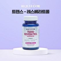 리쥬브코어 트랜스 레스베라트롤 고순도98% 250mg 30정