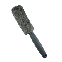 세차용 마이크로화이버 carwash 휴대용 마이크로 화이버 휠 타이어 림 브러시 car, 1 개 회색