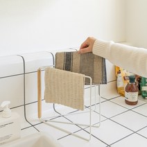 행주걸이 수세미거치대 3단봉 수세미건조대