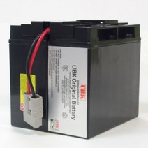RBC7 교체용 UBK호환배터리 SUA1500I배터리전용 SMART UPS1500타워형, 1개