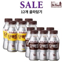 닥터유 드링크 단백질 바나나맛 초코 240ml 단백질음료 6+6(총12개), 닥터유 드링크 단백질 바나나맛 240gml 6개, 닥터유 드링크 단백질 바나나맛 240gml 6개
