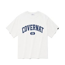 COVERNAT 아치 로고 티셔츠 오프 화이트 CO2302ST04OW
