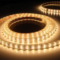LED AC 220V LED 논네온 방수 스트립 인테리어 줄 조명, 10M, 주광색(하얀빛)