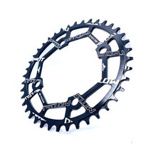 자전거 크랭크암 104BCD 체인 링 40T 42T 44T 46T 48T 50T 52T 자전거 Shimano 8-12S 크랭크 셋 용 원형 MTB, 02 Black_04 46T