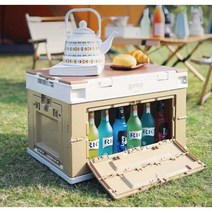 접이식 폴딩박스 수납 테이블 정리함 캠핑 트렁크