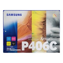 삼성정품토너 CLT-P406C CLX-3307/3304/3305 4색 세트, 1개