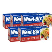 새니테리엄 위트빅스 브렉퍼스트 시리얼 375g Sanitarium Weet bix Cereal, 5팩