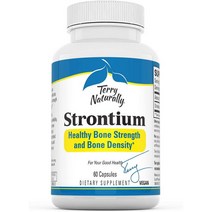 테리 네츄럴리 스트론튬 680mg 60정 2팩 Terry Naturally