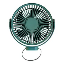 슈퍼 조용한 4 모드 360 ° 회전 개인 USB 팬이있는 미니 데스크 팬 테이블 팬, 녹색