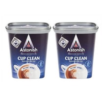 아스토니쉬 티 커피 컵 클린 얼룩 제거제 리무버 350g 2팩 Astonish Cup Clean Tea Coffee Stain Remover
