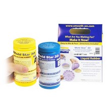 Smooth-On 몰드 제작용 저점도 부가형 실리콘 Mold Star 30(0.9kg) - 경도 30A 경화시간 6시간
