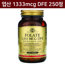 솔가 엽산 1333 mcg DFE 250 정 Folate