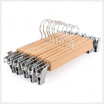 의류옷걸이 원목옷걸이 옷걸이 정장옷걸이 상하의옷걸이 바지옷걸이 우드옷걸이, 우드바지걸이(각인가능), 1개