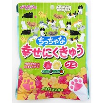 부채 사탕 작은 행복 쿠쿠 구미 80g × 6 봉지