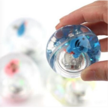 hk글로벌 1500물고기 불빛 탱탱볼 ( 12개 1세트) 색상 랜덤발송