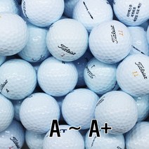 브랜드 로스트볼 모음, 30개, 0타이틀리스트 2피스 화이트 AA+