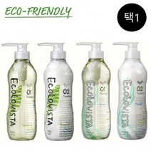 에코 로비스타 천연 샴푸 무 실리콘 파라벤 친환경 정수리 냄새제거 4종 택1, 모이스트 스파 트리트먼트, 1통, 500ml