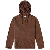 유니버셜웍스 Universal Works Terry 후리스 Beach 후드티 후드집업 - 브라운 갈색