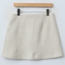 엔비룩 핀턱울스커트