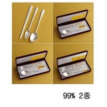 엔젤 어린이 은수저 99% 2종 수저 젓가락 포크 전통 은수저세트 건강 고급 건강 유아 아동 수저 포크 백일 돌 생일 선물세트 글자 각인은 별도, 젓가락+수저+무료종이포장