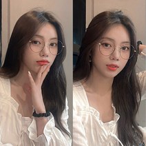 라피던트 가벼운 티타늄 블루라이트 차단 안경 의사생활 조정석 느낌