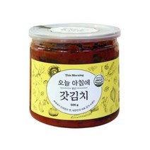 동명카츠 오늘아침에담근 캔김치 캠핑음식 여행용 갓김치