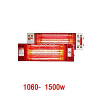 근적외선 퀄츠골드 벽걸이 히터 HV-1060 1500W 벽걸이형 히터 천정형 히터, 아이보리