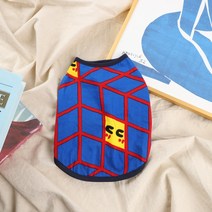 뻬르끌로 S~3XL 슈퍼맨 강아지티셔츠 순면100%